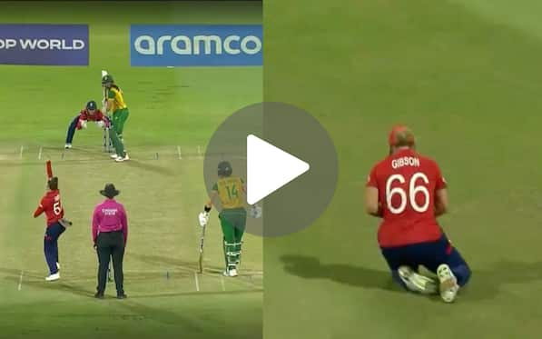 [Watch] After 2 Dropped Catches; England Fielder Holds Onto Unique Catch To Dismiss Brits